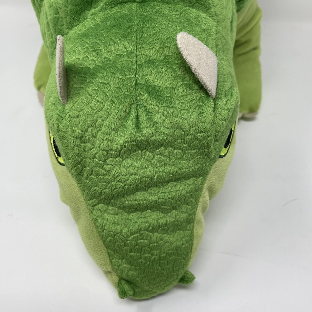 RETIRED Jättelik Ankylosaurus Dinosaur Soft Toy Plush 22 inch Green IKEA Stuffed - Picture 8 of 12
